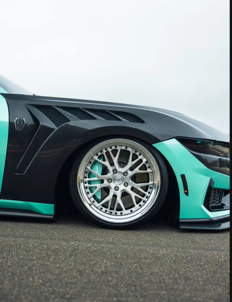 Carbon Fiber GTD Style Front Fenders For Ford Mustang S650