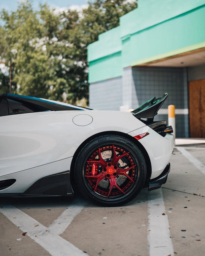 RF Style Carbon Fiber Side Skirts for McLaren 720S