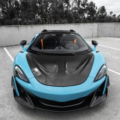 P1 Style Dry Double-Sided Carbon Fiber Hood for McLaren 570S/540C/570GT/600LT