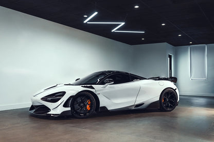 RF Style Carbon Fiber Side Skirts for McLaren 720S