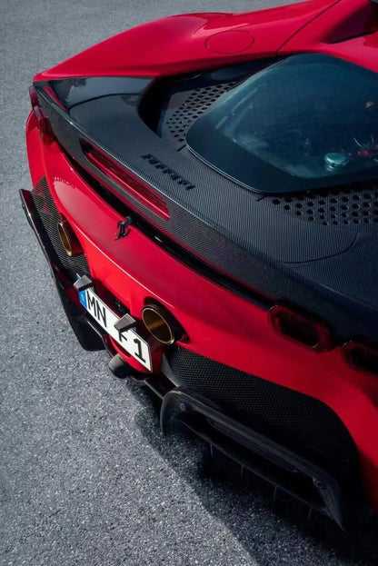 Carbon Fiber Ducktail Spoiler for Ferrari SF90