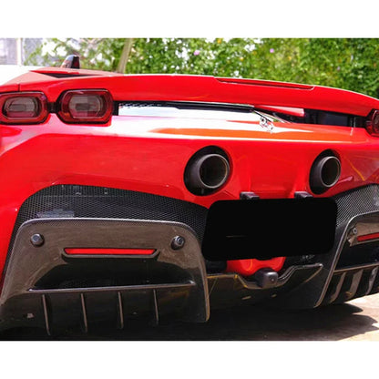 OEM Style Carbon Fiber Rear Diffuser for Ferrari SF90