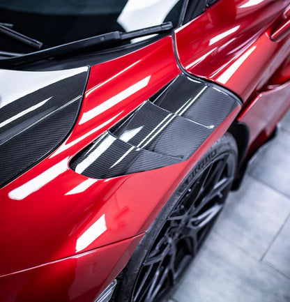 RF Style Carbon Fiber Front Fenders for McLaren 720S