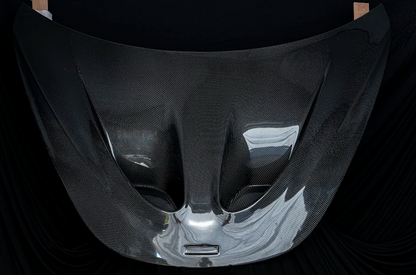 P1 Style Dry Double-Sided Carbon Fiber Hood for McLaren 570S/540C/570GT/600LT
