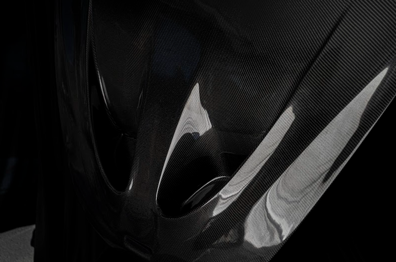 P1 Style Dry Double-Sided Carbon Fiber Hood for McLaren 570S/540C/570GT/600LT