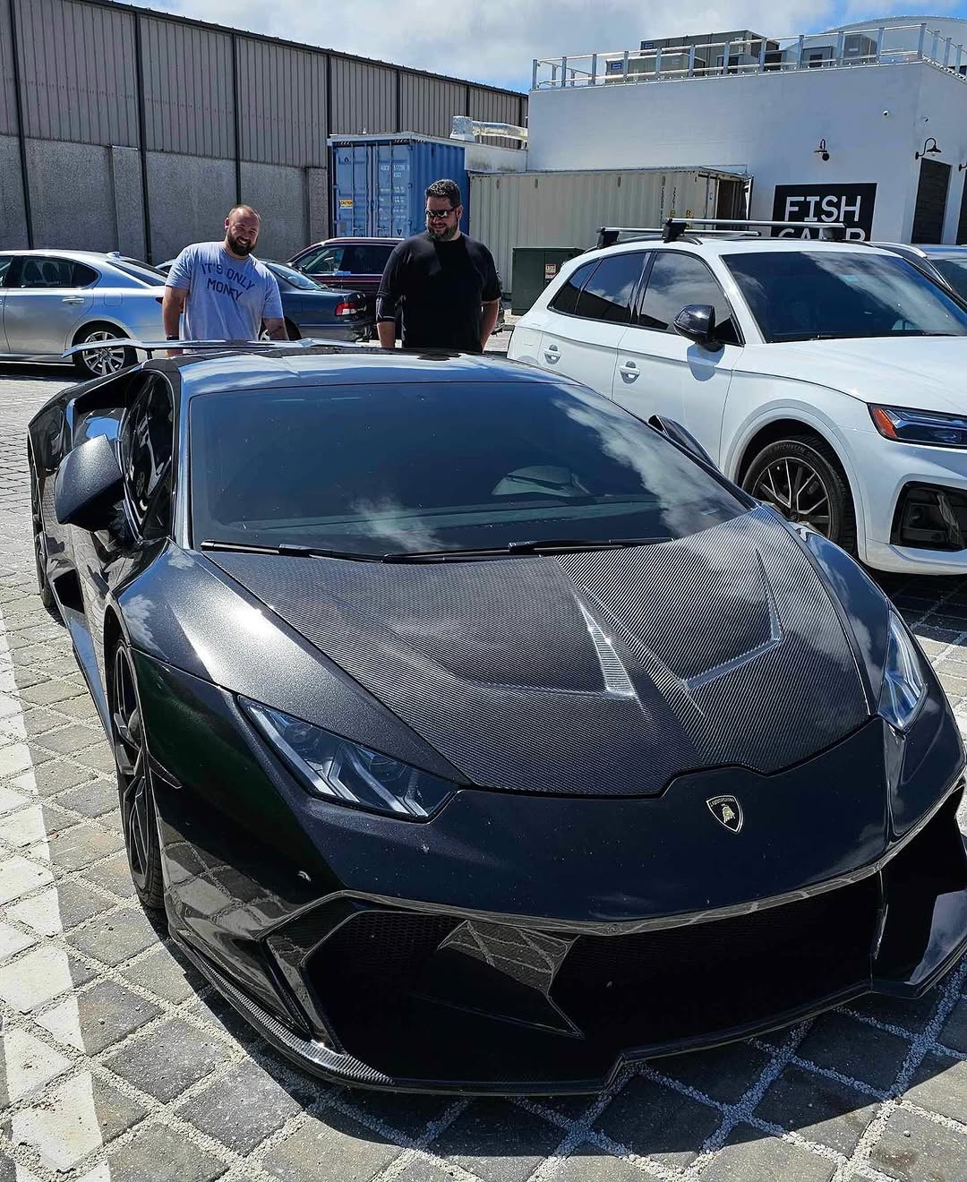 VRS Style Front Bumper and Lip for Lamborghini Huracan LP580-2/LP610-4