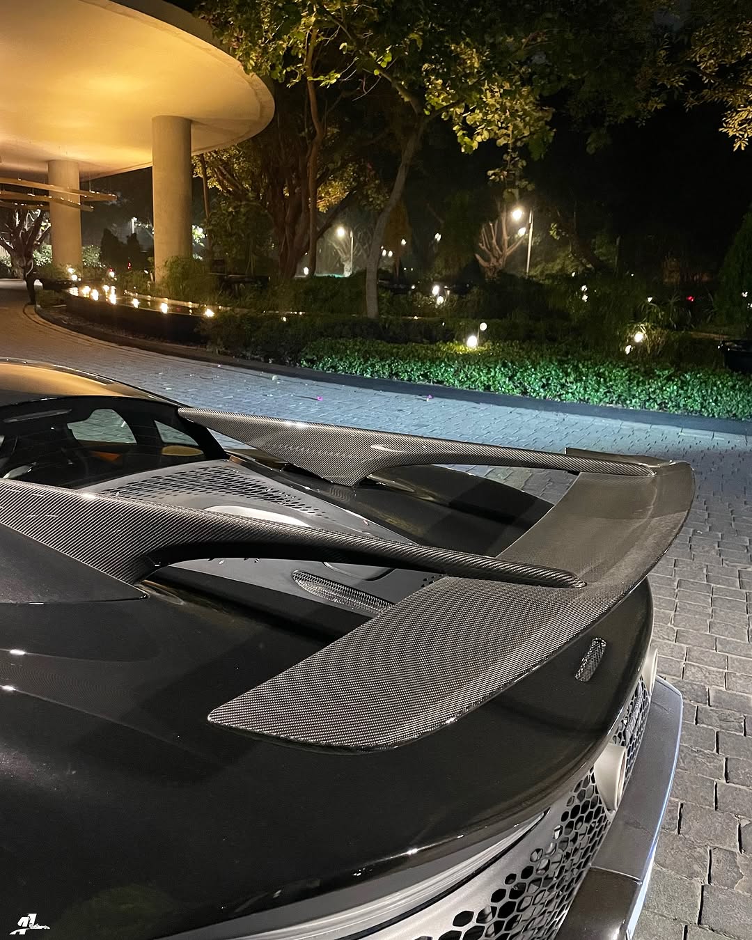 N Style Carbon Fiber Rear Wing for McLaren Artura