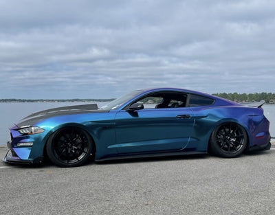 Carbon Fiber Vented Hood for Ford Mustang S550.1 2015 - 2017