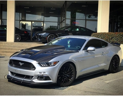 Carbon Fiber Vented Hood for Ford Mustang S550.1 2015 - 2017