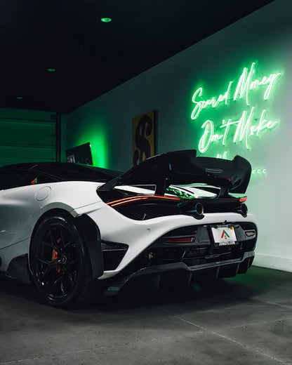 RF Style Carbon Fiber Rear Wing for McLaren 720S