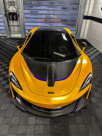 Senna Style Dry Carbon Fiber Hood for McLaren 570S/540C/570GT/600LT
