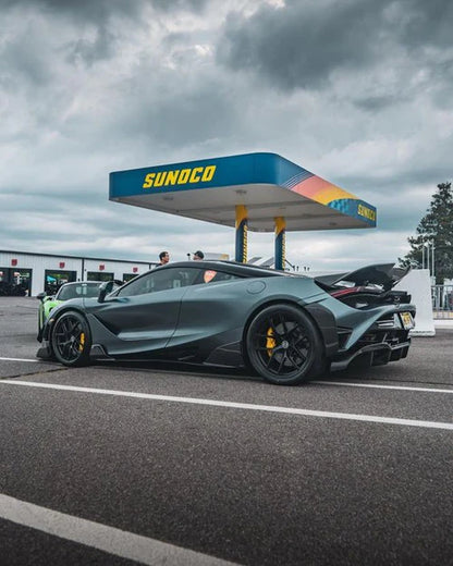 RF Style Carbon Fiber Side Skirts for McLaren 720S