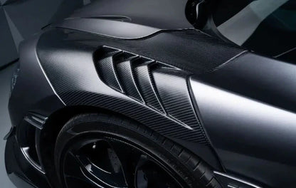 RF Style Carbon Fiber Front Fenders for McLaren 720S