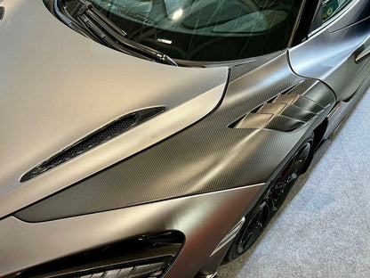 RF Style Carbon Fiber Front Fenders for McLaren 720S
