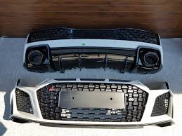 2017-2018 Audi R8 Facelift Front Bumper to 2019-2023 2nd Gen