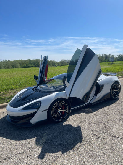 Senna Style Dry Carbon Fiber Hood for McLaren 570S/540C/570GT/600LT