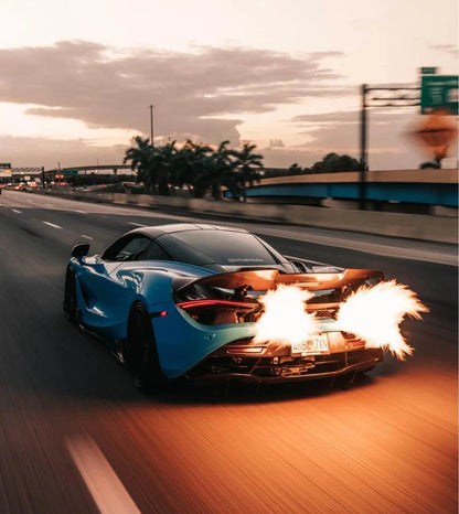 RF Style Carbon Fiber Rear Wing for McLaren 720S