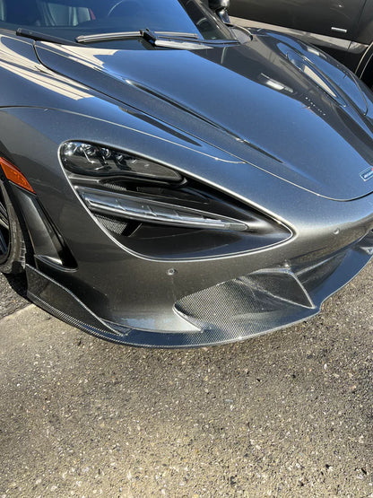 RF Style Carbon Fiber Front Lip for McLaren 720S
