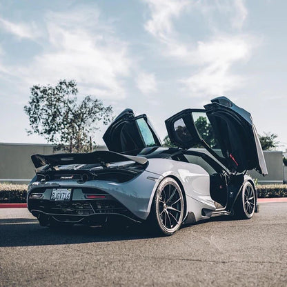 V Style Carbon Fiber Rear Wing for McLaren 720S