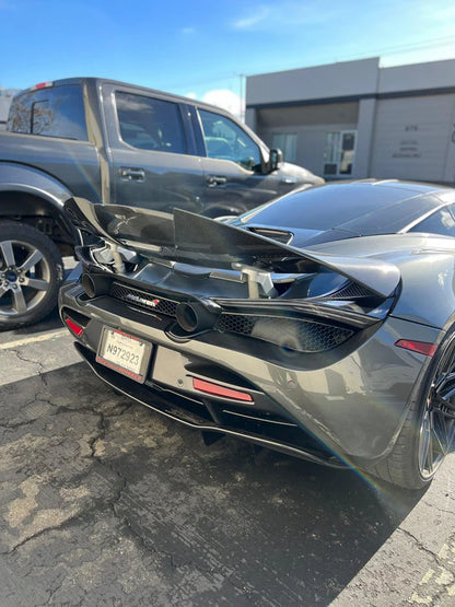 RF Style Carbon Fiber Rear Wing for McLaren 720S