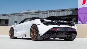 V Style Carbon Fiber Rear Wing for McLaren 720S