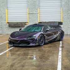 RF Style Carbon Fiber Side Skirts for McLaren 720S