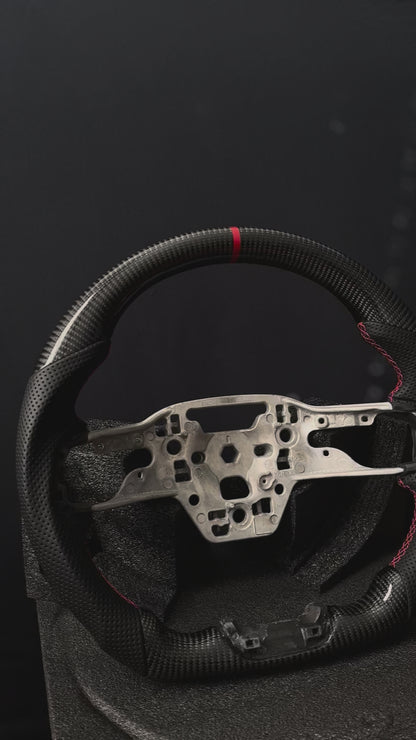 Carbon Fiber Steering Wheel For Ford Mustang S650