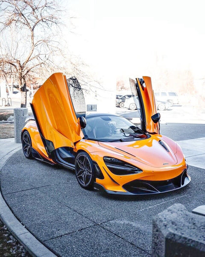 RF Style Carbon Fiber Front Lip for McLaren 720S