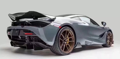 V Style Carbon Fiber Rear Wing for McLaren 720S